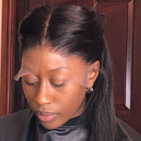 HD Film Lace / Illusion Lace Wig on a 13x6 Frontal - Exotic Hair Shop