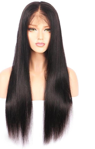 Brazilian Straight Lace Front Wig with Baby Hair - Exotic Hair Shop