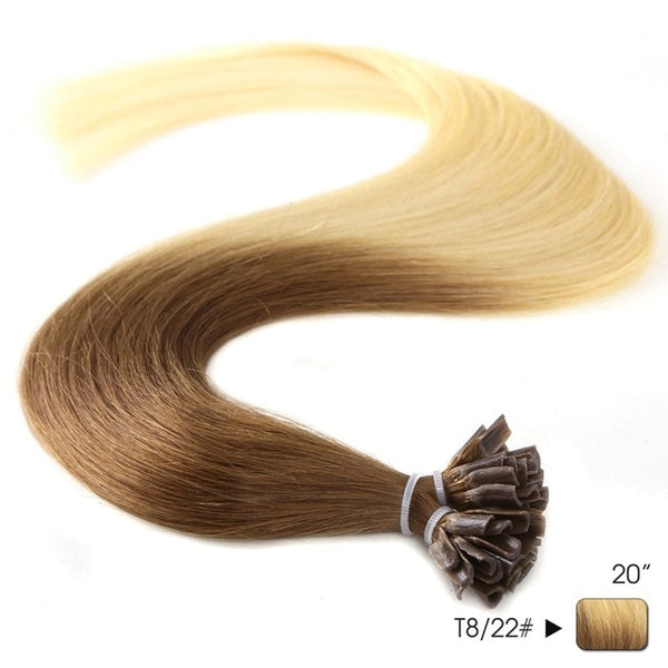 U/Nail Tip Fusion Hair Extensions in Ombre Colors - Exotic Hair Shop