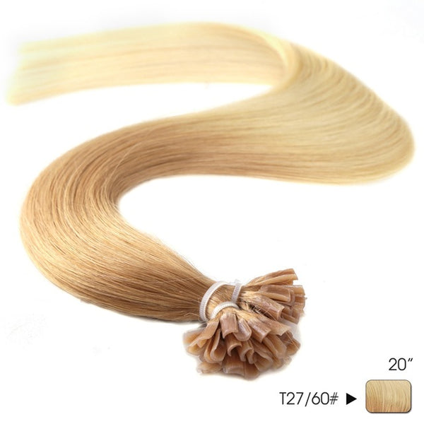 U/Nail Tip Fusion Hair Extensions in Ombre Colors - Exotic Hair Shop