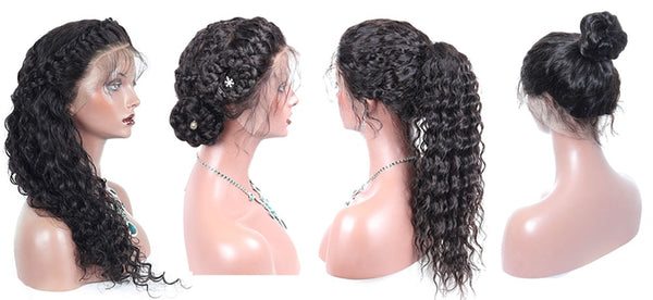 Brazilian Exotic Wave 360 Lace Frontal Wig with Pre-Plucked Hairline and Baby Hair - Exotic Hair Shop